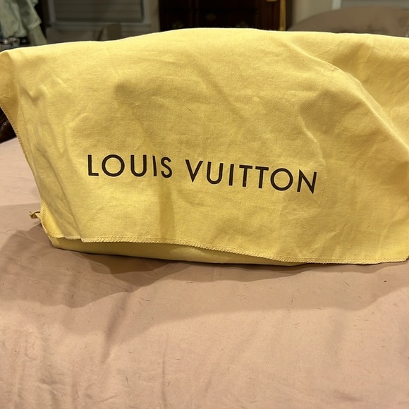 Small Manhattan Genuine LV. Used once. Handles still so new. - Picture 4 of 9